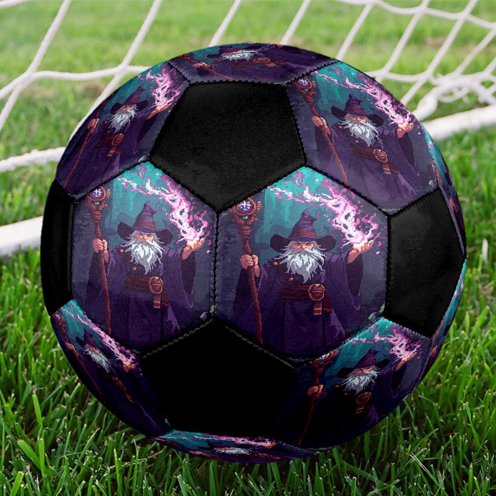 Wizard Theme Size 5 Soccer Ball, Suitable for Both Indoor and Outdoor Matches, a Gift Suitable for Everyone.