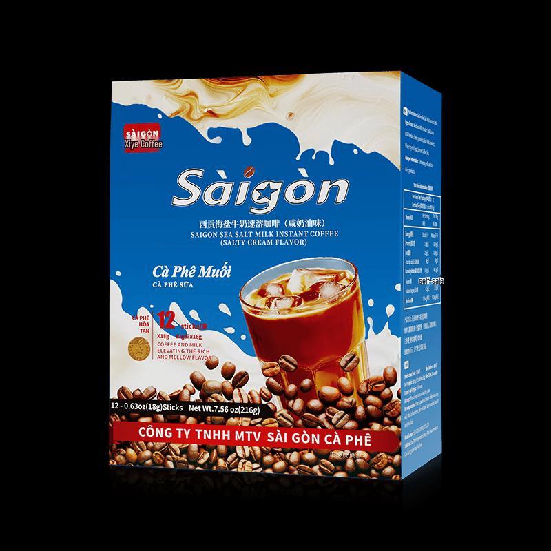 SAGOCOFFEE Вьетнамский Кофе Instant с Молоком и Морской Солью