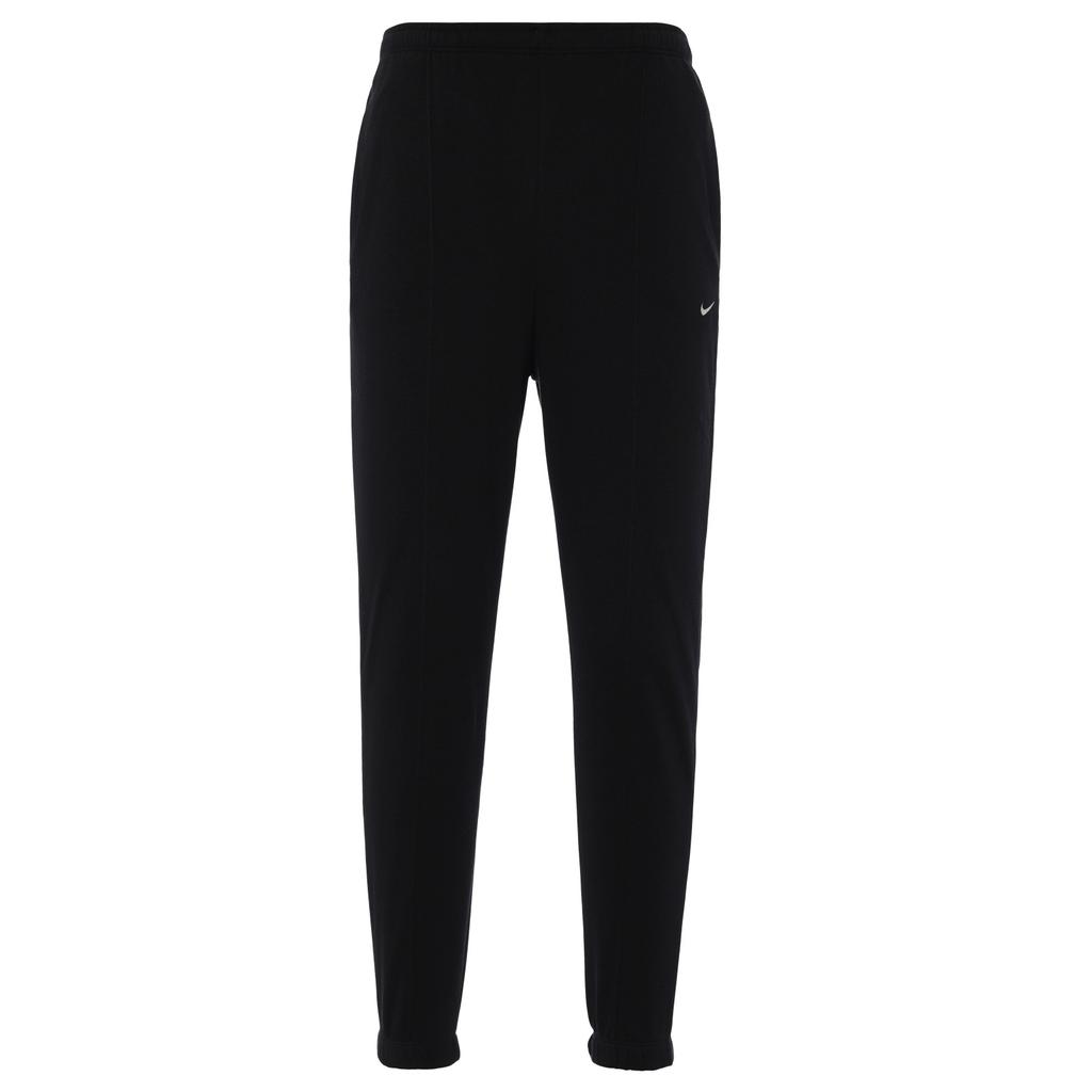 Nike Solid Color Casual Drawstring Knit Joggers Women Bottoms Black FN2435-010