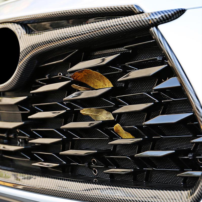 For Toyota Highlander XU70 Kluger 2020 2021 2022 2023 2024 Car Front Grille Insect Screen Modification Part Accessories