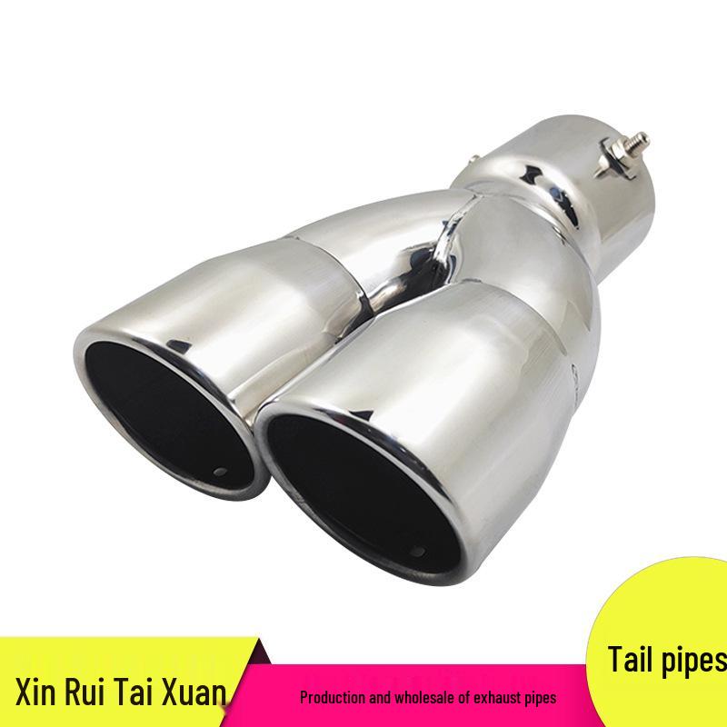Compatible Dual Outlet Exhaust Pipe for Haval H6, Mitsubishi Pajero Sport, V73, V31, V33, V93.