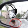 360 Degree Auto Small Round Mirror RearView Side Mirror Blindspot