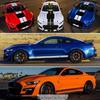 Ford Mustang GT Гоночные полосы: Наклейки на боковые юбки и капот для модифицированных автомобилей