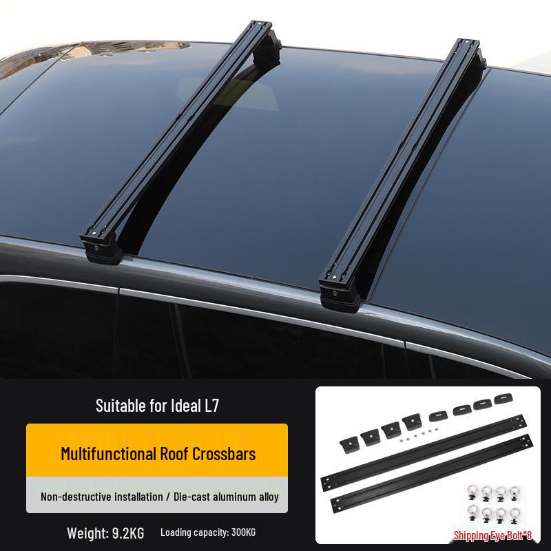 Compatible Roof Rack Crossbars Extension for Ideal L9/L8/L7 Models - Travel Suitcase Modification Accessories