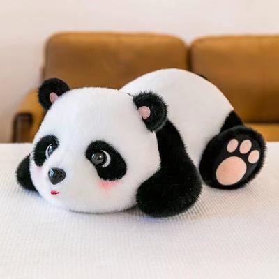 Мягкая Милая Плюшевая Игрушка Красная Панда для Вечеринки Национальное Сокровище Кукла Большая Панда Кукла для Сопровождения Сна Подушка для Бросания Подарок на День Защиты Детей