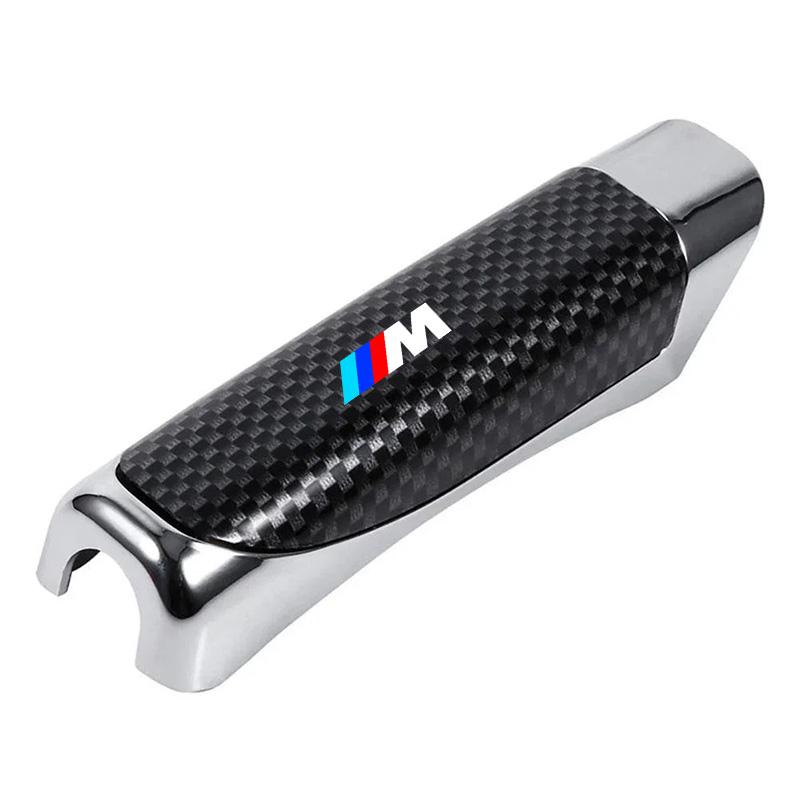 PGTK1 For BMW M F10 F20 E46 E60 E70 E87 E92 E91 E28 X3 X1 X2 X5 X6 High Quality ABS Car Handbrake Grip Cover Anti-slip Protection Case