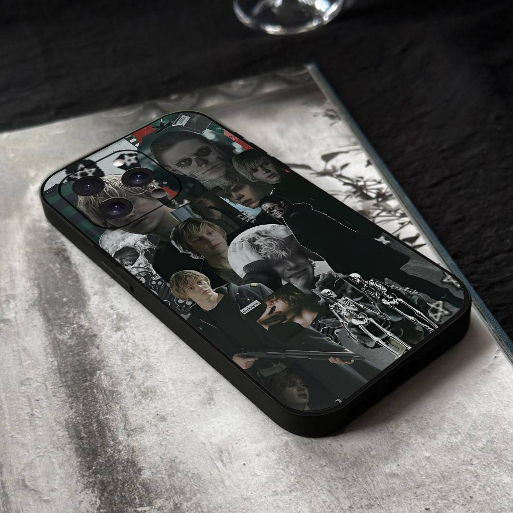 Чехол для телефона E-Evan Peters Силиконовый Мягкий Для IPhone 17 Air 16 15 14 13 12 11 Plus Pro Max Plus