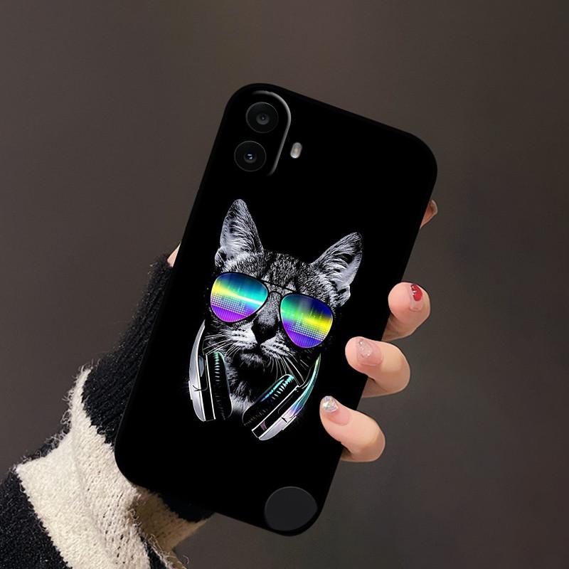 Чехол для Nothing CMF Phone 1 Животные ТПУ Мягкий Силикон Задняя Крышка Чехлы для Телефона для Nothing CMF Phone1 one Ударопрочный Крутой funda