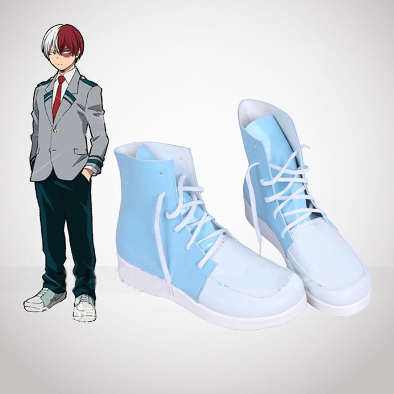 Premium Quality My/boku No Hero Academia Shoto Todoroki U.a. High School Ver. Cosplay Shoes For Stylish Fans