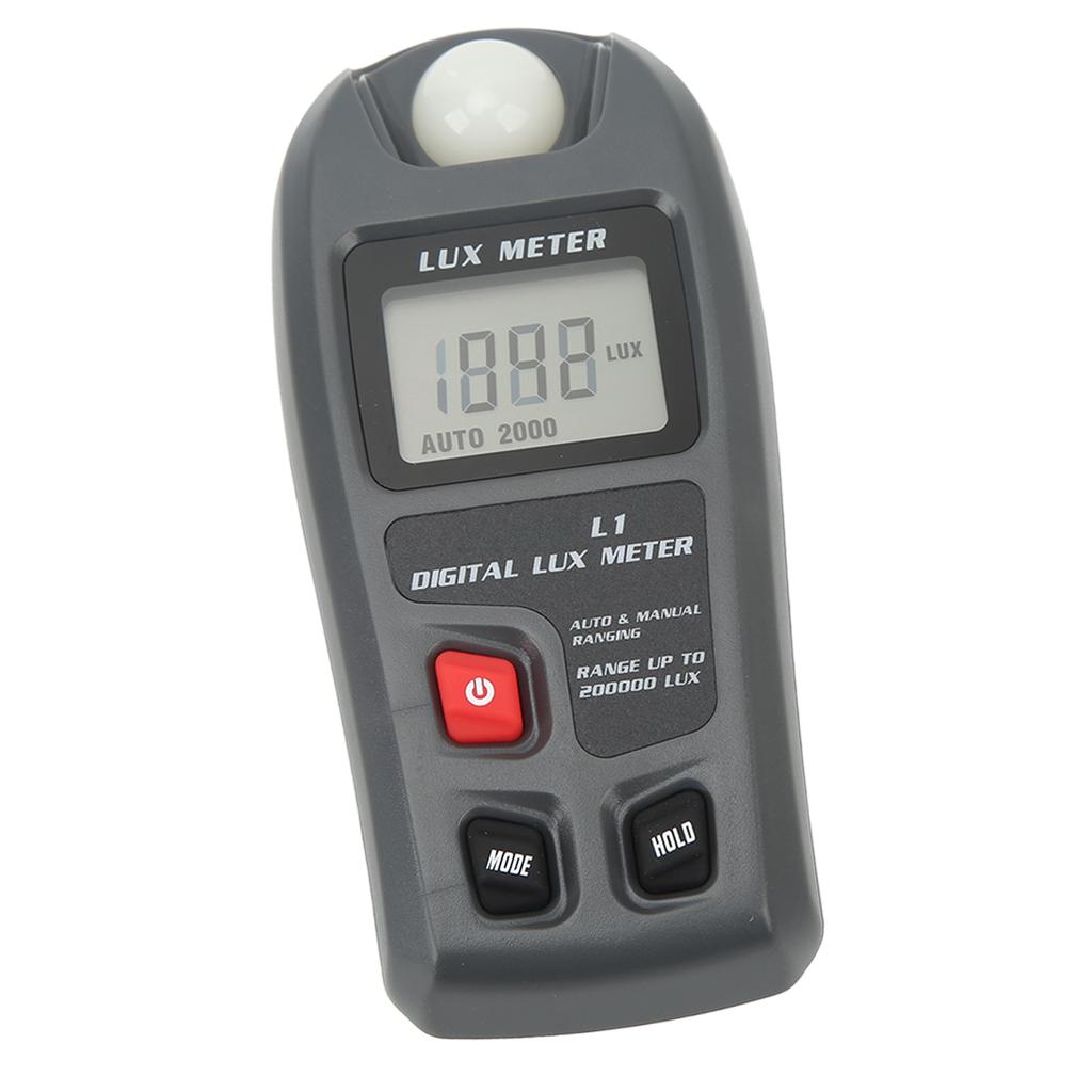 Digital Light Meter Illuminance Tester Luxmeter Illuminometer Auto Shutdown LCD Display