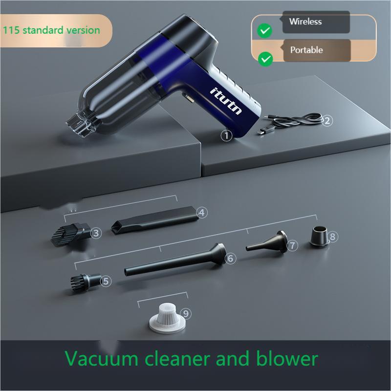 Ручной пылесос Беспроводной автомобильный пылесос Беспроводной бытовой пылесос Бытовой вентилятор Беспроводной бытовой вентилятор
