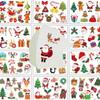 Fashionful Christmas Luminous Tattoo Stickers, 2. Christmas 12 Types - 2 Types