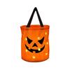 Halloween Pumpkin Trick-or-Treat Candy Bag and Gift Basket for Children
