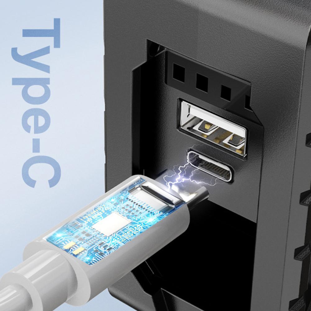 Солнечный кемпинговый фонарь, перезаряжаемый через Type-C, дальнобойный, для кемпинга на открытом воздухе, водонепроницаемый, мощный ручной прожектор, фонарь COB