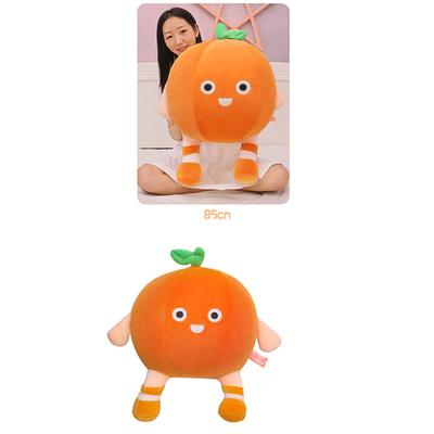 Плюшевая игрушка Orange Doll Happy Fruit, плюшевая подушка, мягкая плюшевая еда, плюшевый подарок для детей