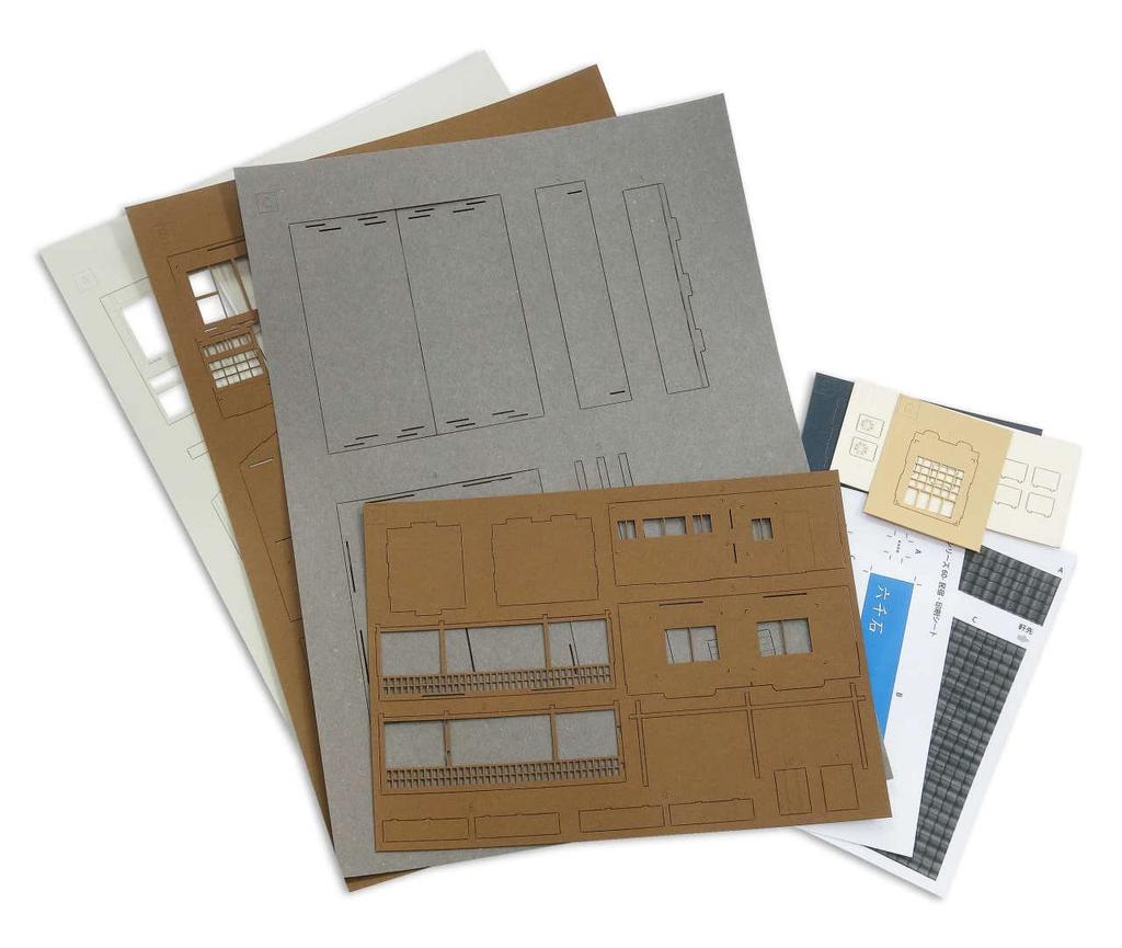 Серия пейзажей Санкей Миншуку Бумажная поделка 1/80 MK05-60