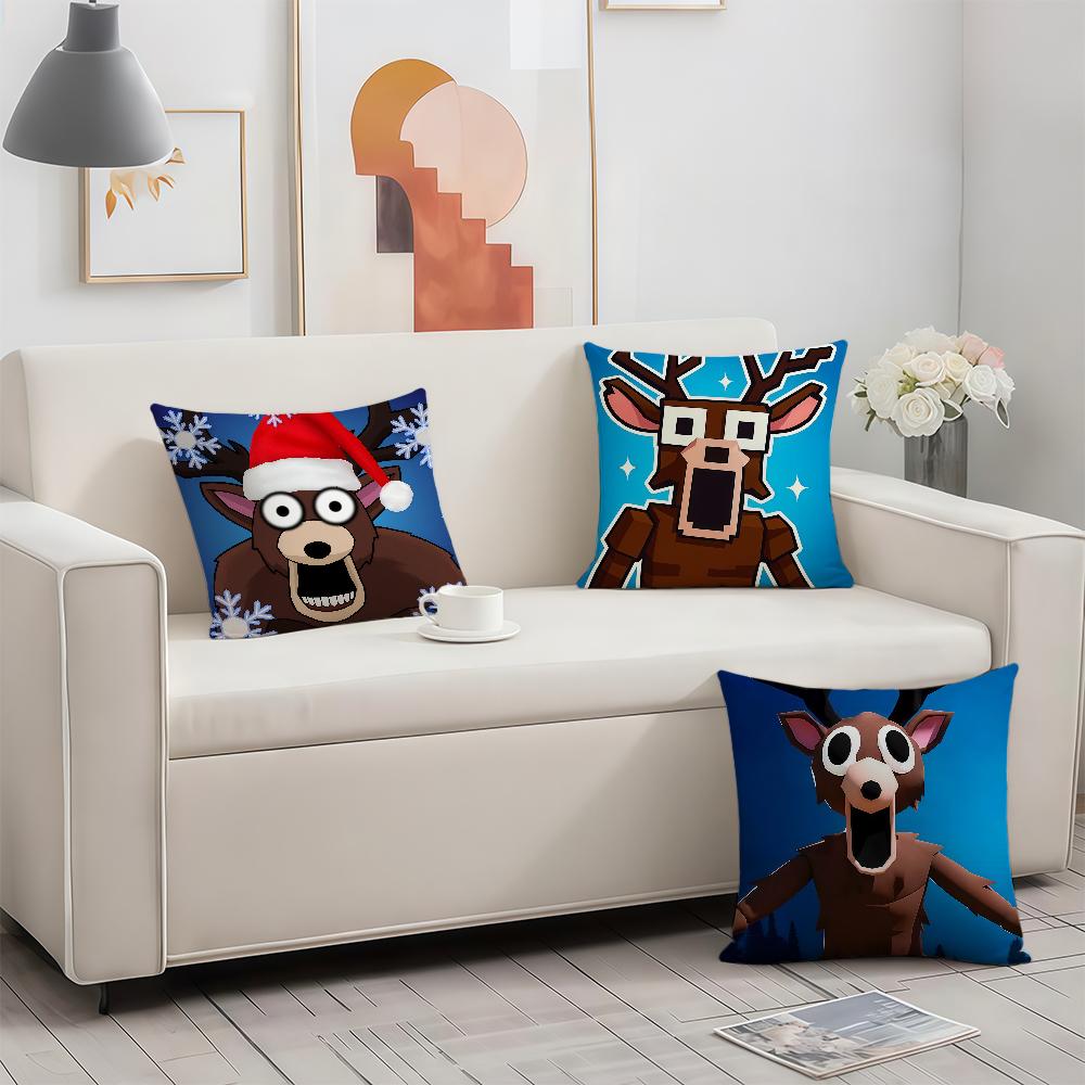 Game 99 Nights in the Forest cushion cover Birthday Anniversary Gifts Double Sided Printed Zipper Cushion Cover