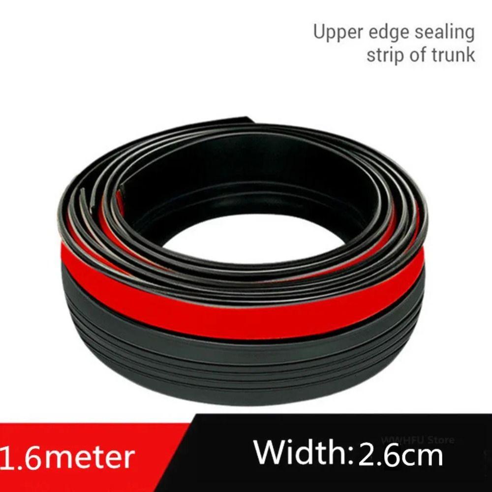 1,6 м Уплотнительная лента Резиновый заполнитель зазоров Клейкая лента для внедорожника Хэтчбека Для внедорожника Хэтчбека