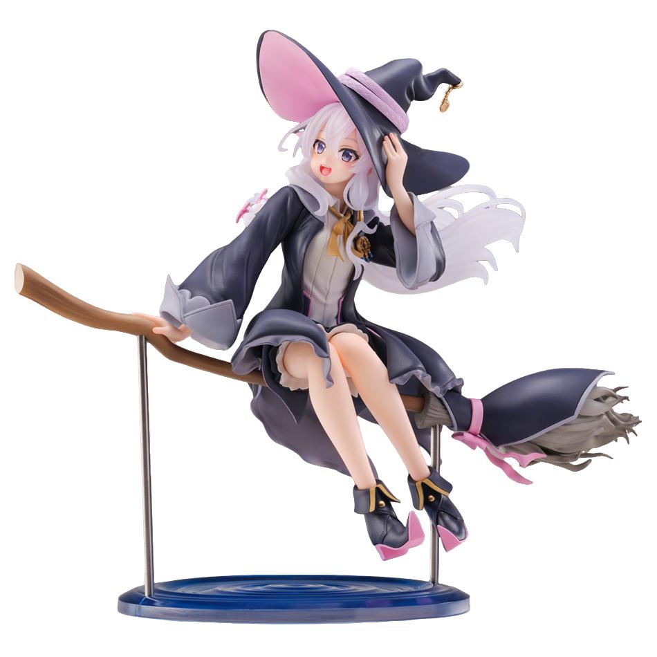 20см Аниме Странствующая Ведьма: Фигурка Путешествие Элейны Элейна Платье Ведьмы Сидячая Поза Фигурка Действия ПВХ Модель Коллекция