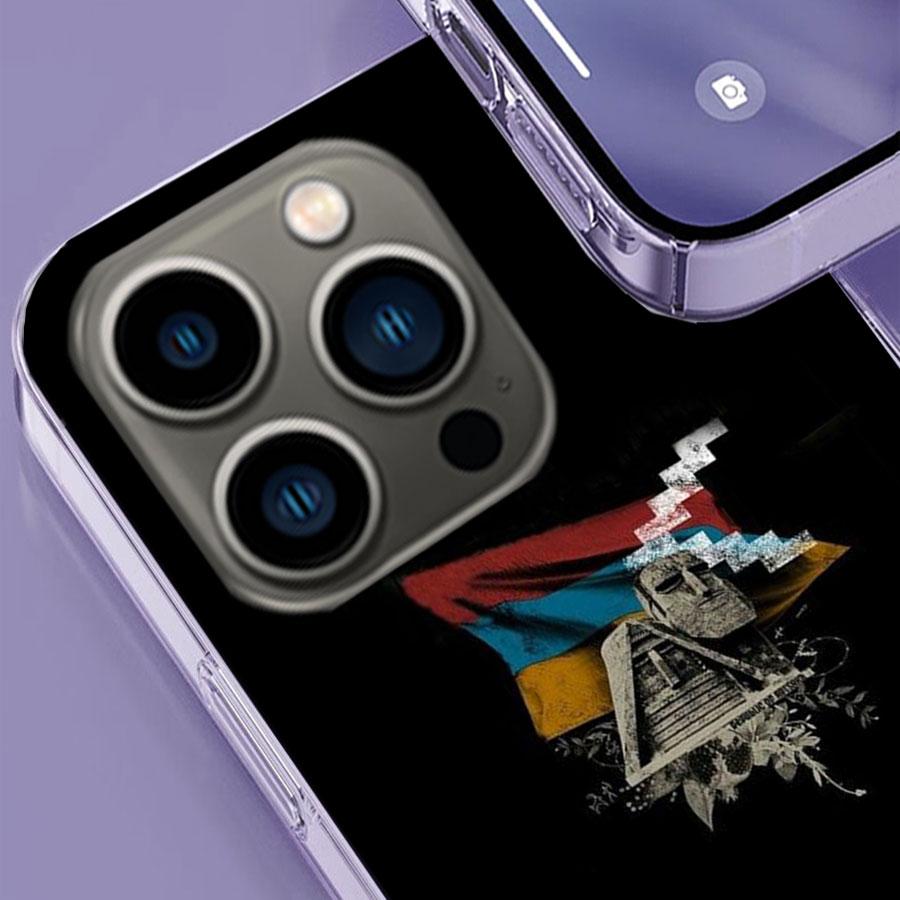 Флаг Армении Паспорт Искусство Чехол для Телефона Для Iphone 17 Air 15 Pro 14 Plus 16 Pro Max 12 13 Mini 11 16E X XS Чехол Милые Fundas