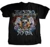 Twisted Sister Snake Skull Girl Unisex T-shirt