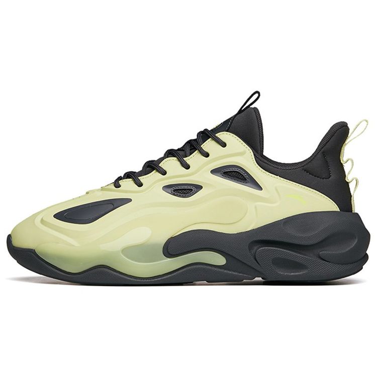 Anta Chao Bai 2.0 Low Top Sports Casual Shoes Men Sneakers Green Gray 112218840-5