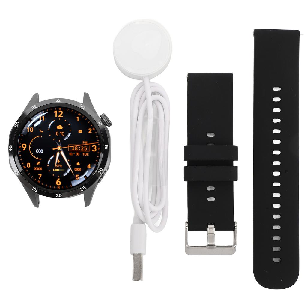 Умные часы 1,53-дюймовый сенсорный экран HD фитнес-трекер часы IP68 водонепроницаемый сон здоровье