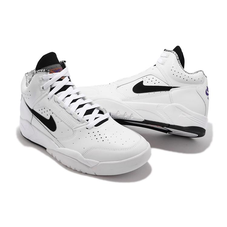Nike Air Flight Lite II Mid Белый Черный 2021 DJ2518-100