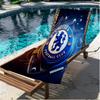 Chelsea F.C Print Beach Towel, Versatile Lightweight Absorbent Beach Towel for Pool Surf Yoga Bathroom, Perfect Birthday Holiday Gift