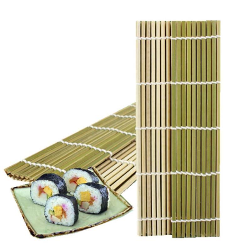 Ролик для суши, бамбуковый коврик для суши «сделай сам», онигири, рисовый ролик, ручной чайник, инструменты для суши, кухонные аксессуары для японской еды
