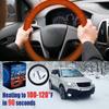 Rayhong Heated Non-Slip Universal Steering Wheel Cover - Quick Hand Warmer & Protector