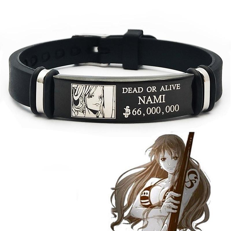 Модный унисекс цельный ремешок на запястье креативный периферийный Луффи Зоро тот же для женщин мужчин подарок на день рождения модные мультяшные ювелирные изделия аксессуары