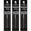 Mitsubishi Pencil Ballpoint Pen Refill Jetstream Prime Multi-Function 0.5mm Black 3 Pieces