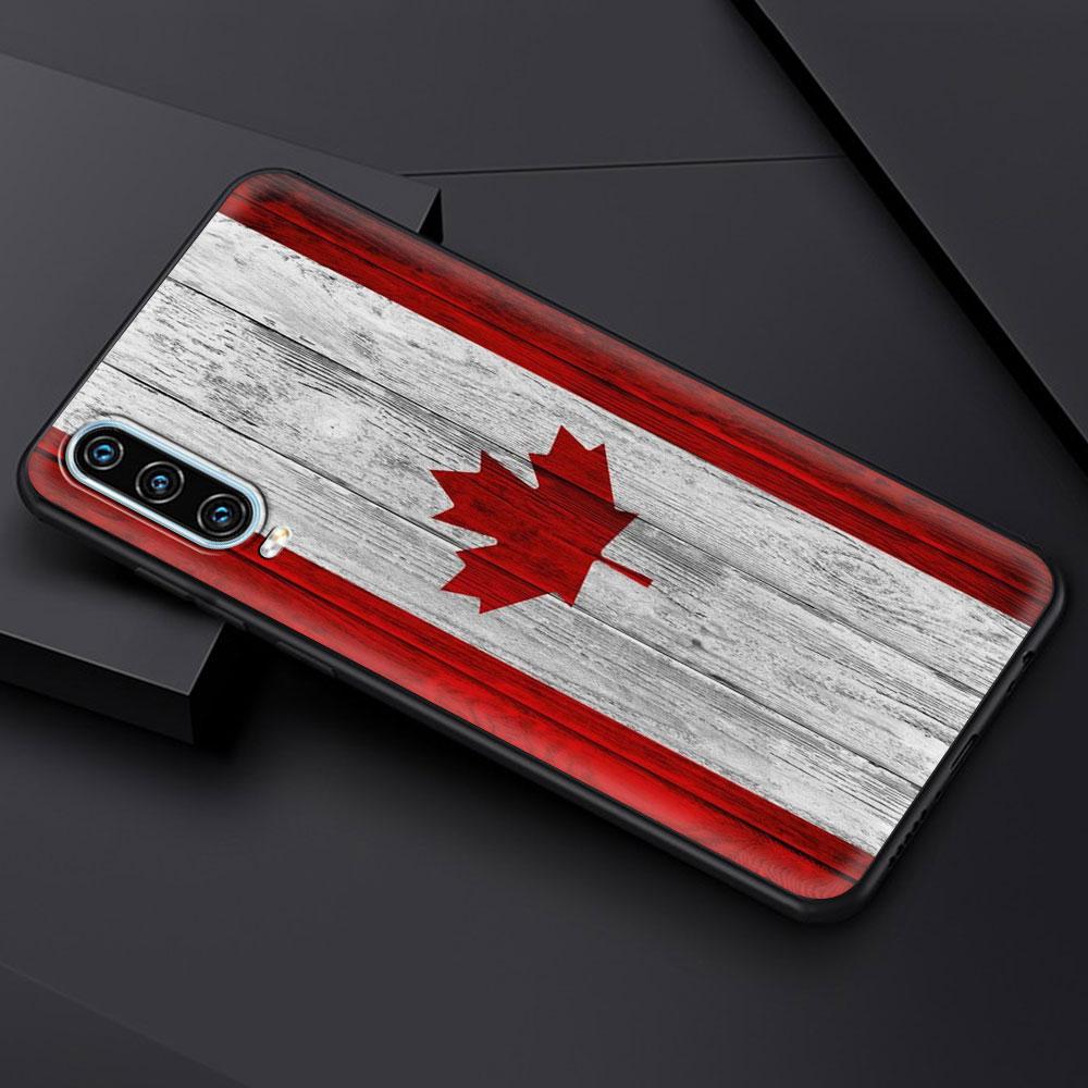 Чехол для телефона Maple Canada Flag love Football для Huawei P30 Lite P50 Pro P20 P40 Lite EP Smart Z 2021 Y6 Y7 Y9 2019 Y6p Y9s