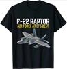 Футболка с принтом истребителя-бомбардировщика ВВС F-22 Raptor, тактический стелс-истребитель, новая, хлопковая, повседневная, для мужчин, унисекс, модная, для фитнеса