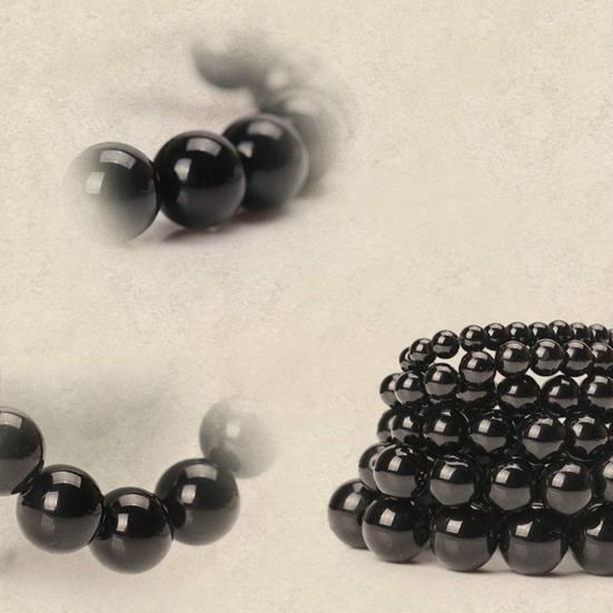 Мужчины Женщины Натуральный Вебстерит Бусины Массажный Браслет Здравоохранение Браслет Ювелирные Изделия