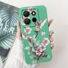 For ITEL A60s A662LM Case For ITEL A60 Cover Silicone Luxury Fashion Flowers Kawaii Girl Cute Shockproof Phone Case Bumper