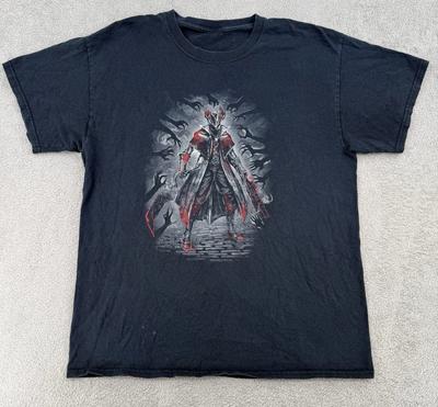 Винтаж Bloodborne Охотник Видеоигра Гейминг Y2K Унисекс S-5XL Рубашка ILS294