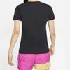 Nike T Shirts Women's Crew Neck Moderate Straight Fit CT8855-010