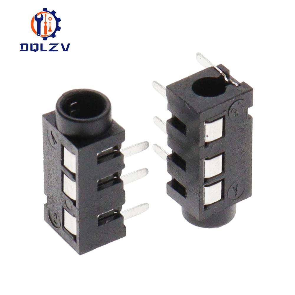 DIP/SMD PJ320A 3.5MM Headphone Audio Socket PJ-320D PJ320 PJ-320 4Pins Audio Interface