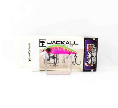 Jackall Воблер Chubby Minnow 35 Suspend Цвет Драконий фрукт Матовый Тигр (5721)