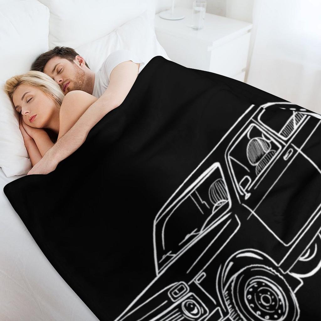 Lada Niva Throw Blanket sofa bed Blankets For Bed Thermal Plaid on the sofa Blankets