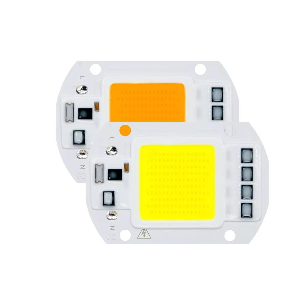 LED Lights COB LED Lamps CHIP AC 220V 50W 30W 20W 10W Hight Brightness Lighting COB Lights Chip For DIY Smart IC Full Spectrum Flood Light