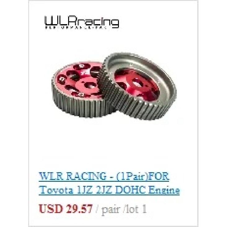 WLR - Clear Cam Gear Timing Belt Cover Turbo Cam Pulley For Honda Civic 96-00 EK EG D15 D16 WLR6337