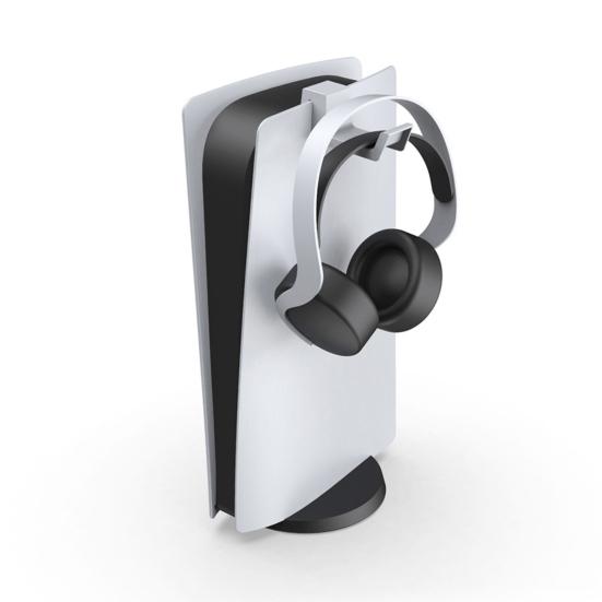 Console Headset Hanger Easy Installation with Headphone Mount Space Saving Game Console Bracket for PS5