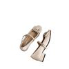 Camellia High Heels for Women Mary Jane Thick Heels Single Shoes for Women 2025 Spring Commuter Style Light Mouth Shoes Children's Fashion
