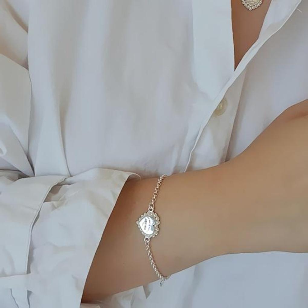 Женский повседневный браслет с rounded heart из Нью-Йорка