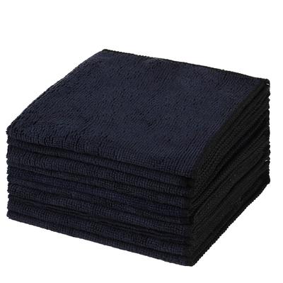 Салфетка PEARL METAL Makkuro из микрофибры для мытья посуды, квадратная, 30 x 30 см, набор из 10 шт. [BLKP] AZ-5110