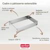 Zenker Smart Pastry Adjustable Cake Frame 27 To 52 Cm Ref. 7709
