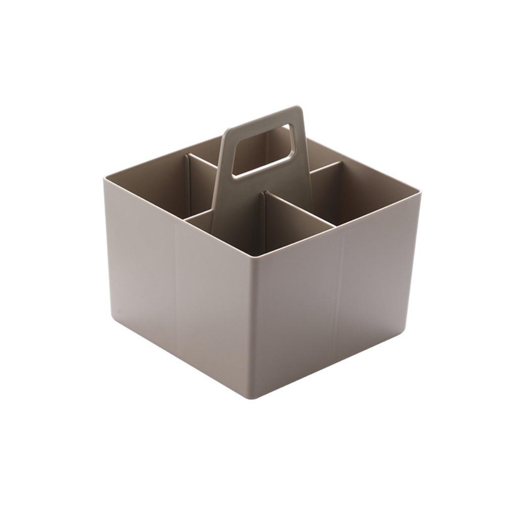 Коробка для хранения канцелярских товаров, экономящая место, Многофункциональная косметичка, Настольный органайзер, Дом